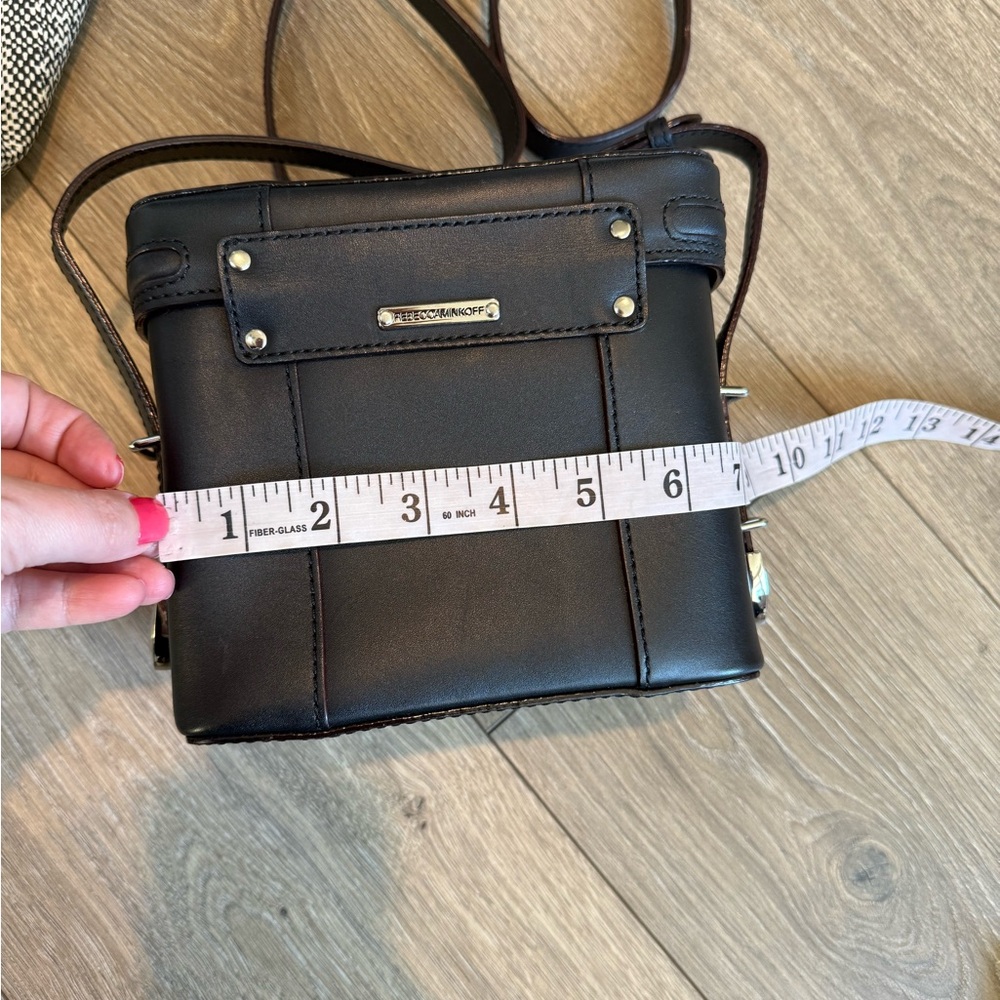 Rebecca Minkoff Craig Black Leather Camera Bag - Picture 14 of 16